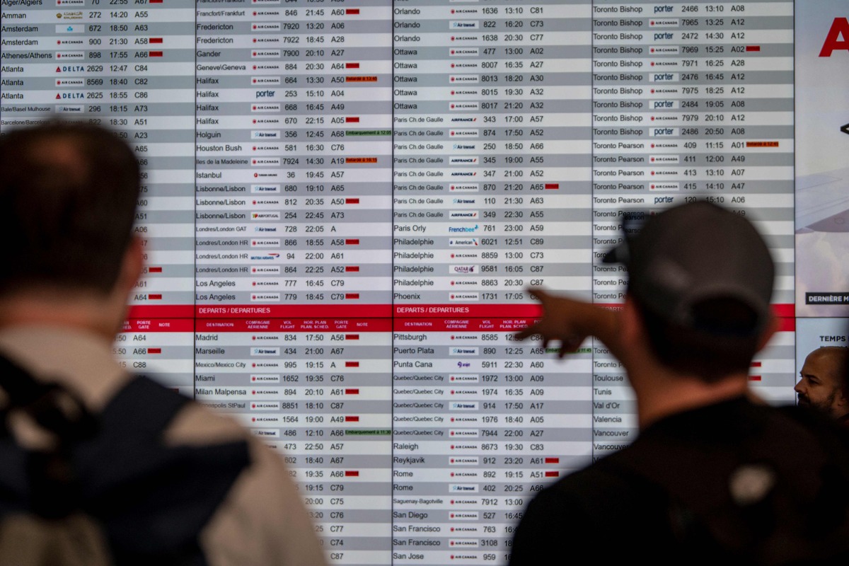 air canada strike agents strike new